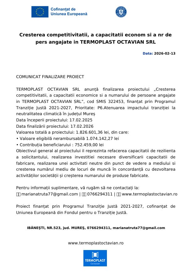 crestere competitivitate